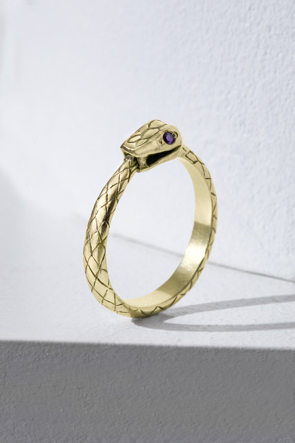 Anillo Ouroboro Oro